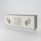HARMONY ESSENCE Sideboard mit 3 Türen in Grau