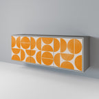 RECURRING DREAMS Sideboard mit 3 Türen in Grau