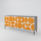 RECURRING DREAMS Sideboard mit 3 Türen in Grau