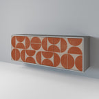 REPETITION COMPULSION Sideboard mit 3 Türen in Grau