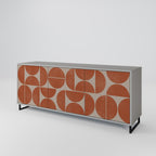 REPETITION COMPULSION Sideboard mit 3 Türen in Grau