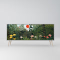 VIRGIN FOREST WITH SUNSET Sideboard mit 3 Türen in Grau
