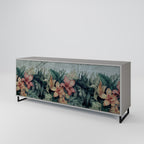 HEAVENLY BLOOM Sideboard mit 3 Türen in Grau