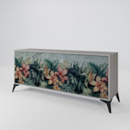 HEAVENLY BLOOM Sideboard mit 3 Türen in Grau
