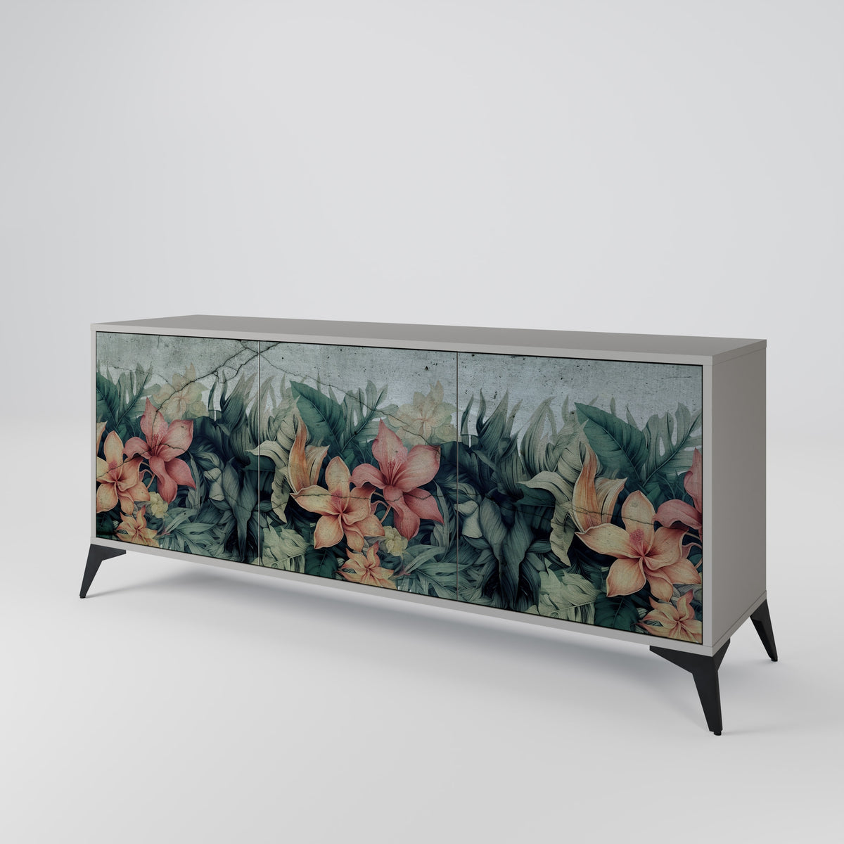 HEAVENLY BLOOM 3-türiges Sideboard