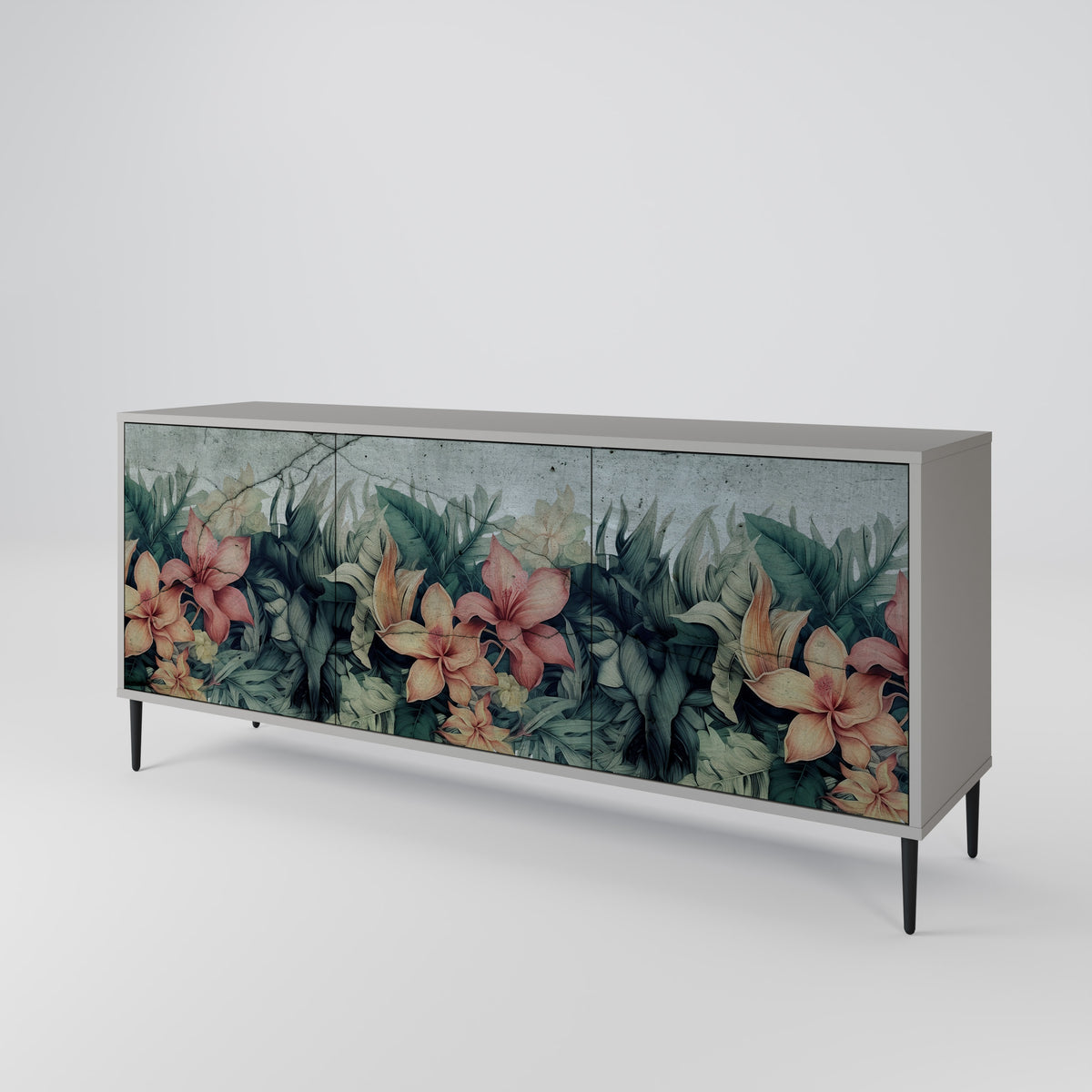 HEAVENLY BLOOM 3-türiges Sideboard