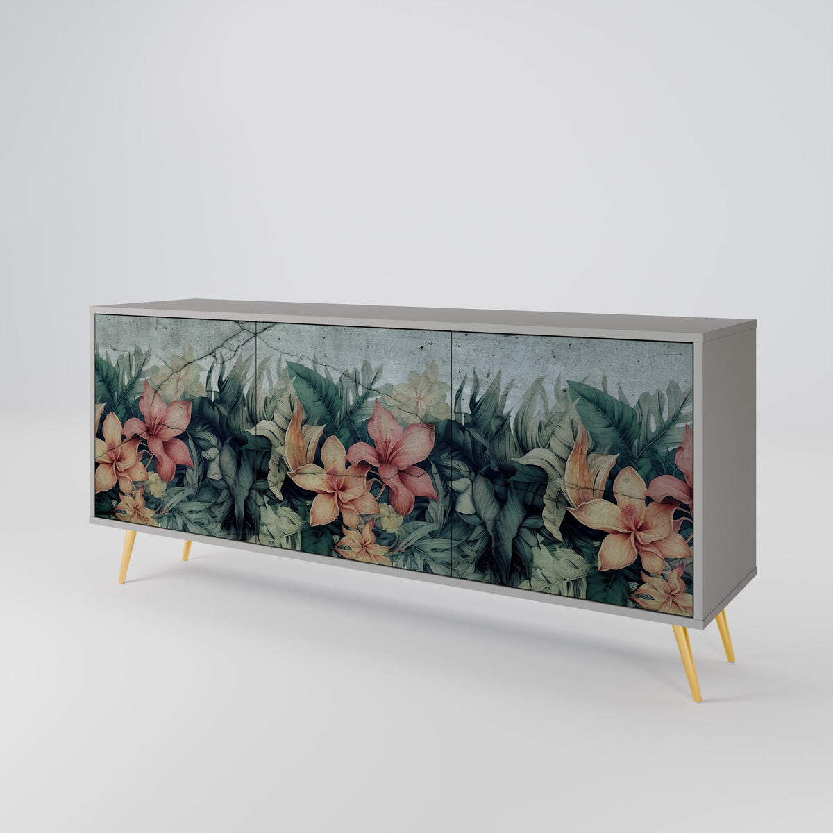 HEAVENLY BLOOM 3-türiges Sideboard
