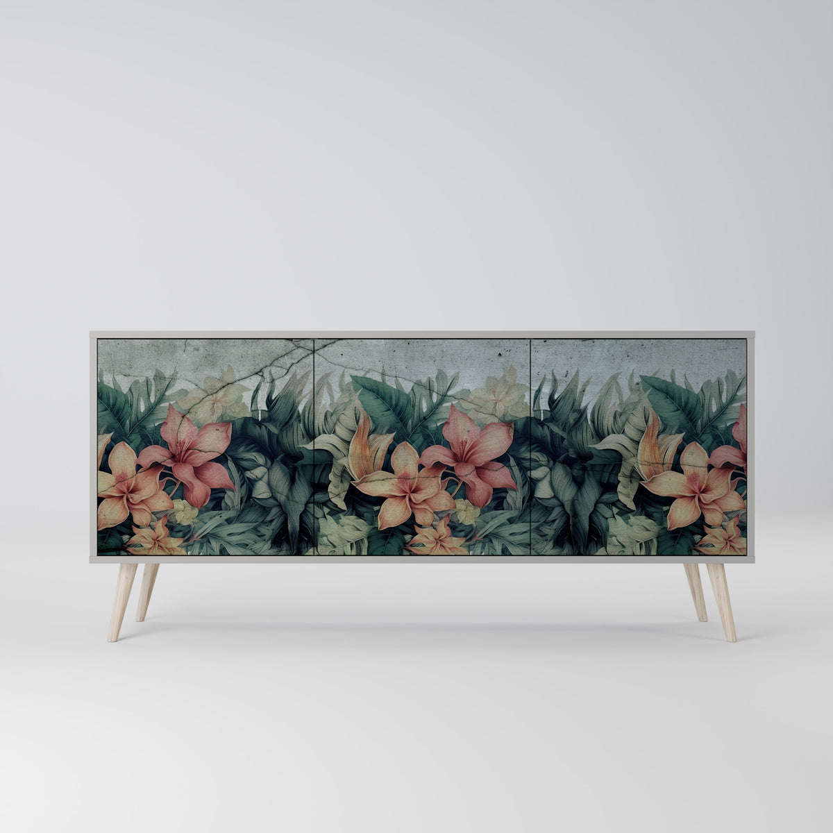 HEAVENLY BLOOM 3-türiges Sideboard
