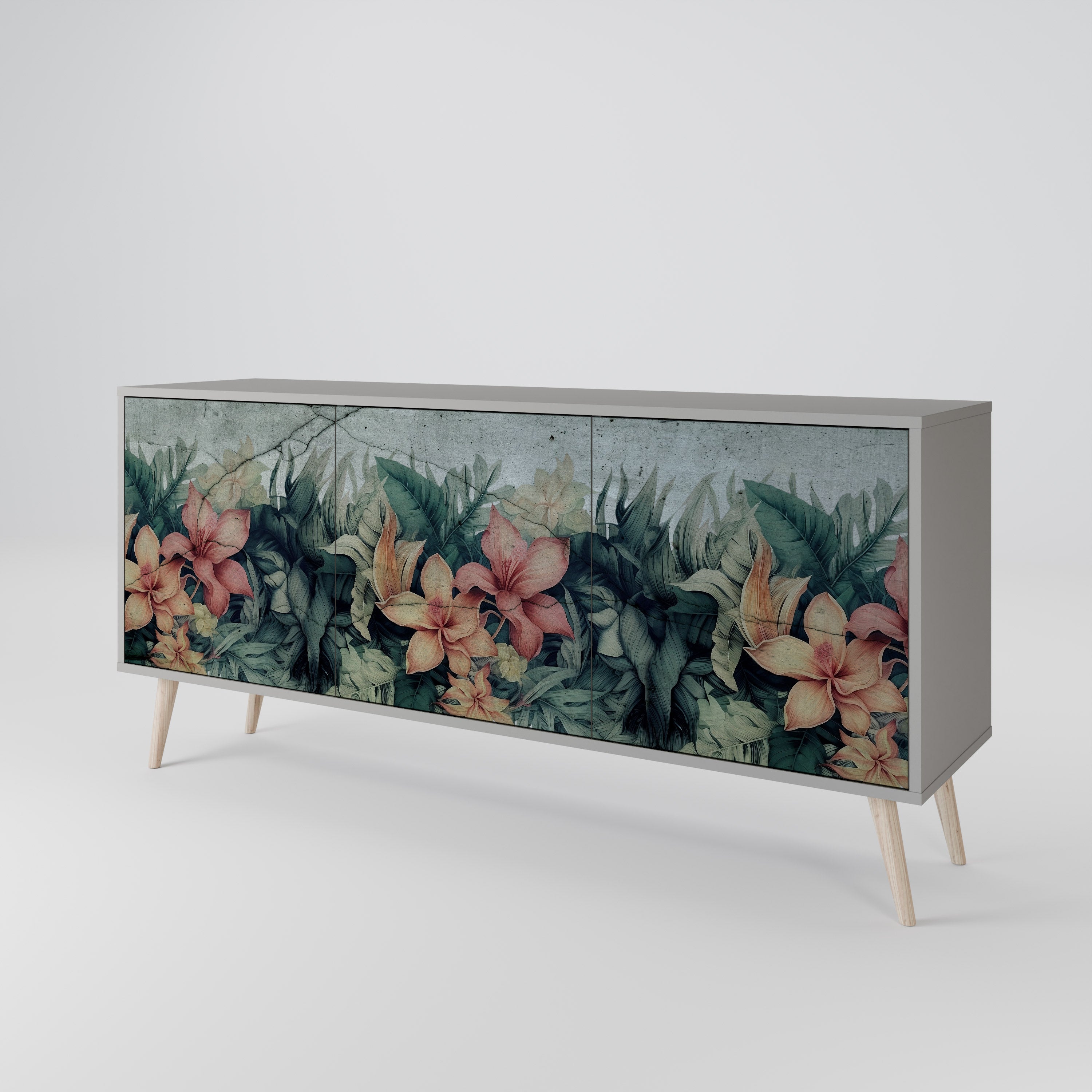 HEAVENLY BLOOM 3-Door Sideboard