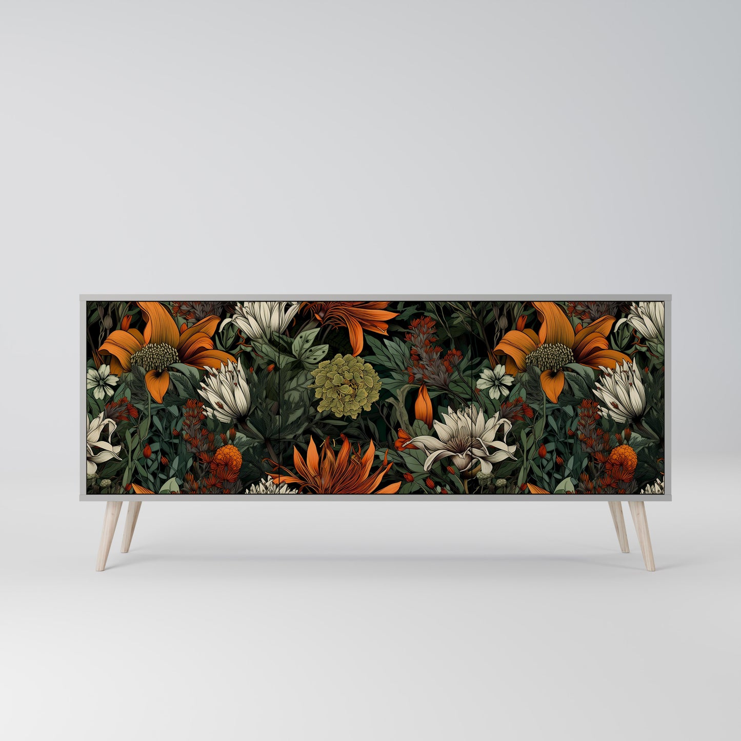 MIDNIGHT SPROUT 3-türiges Sideboard