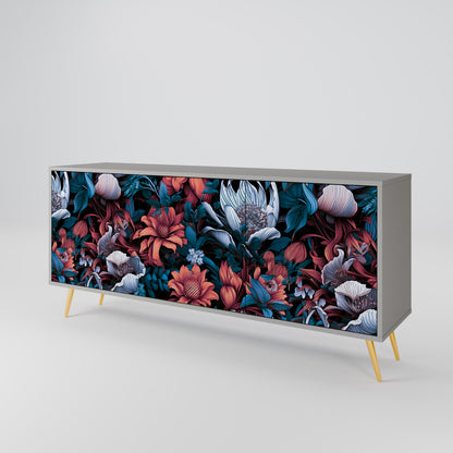 ETHEREAL BLOSSOMS 3-türiges Sideboard