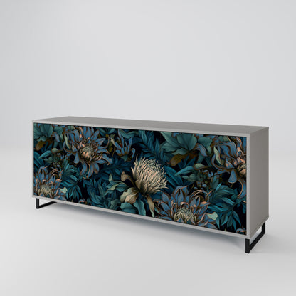 TWILIGHT BLOOM 3-türiges Sideboard