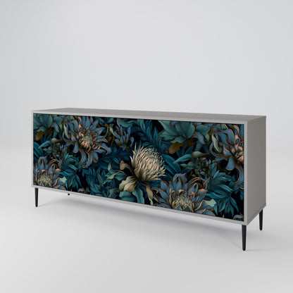TWILIGHT BLOOM 3-türiges Sideboard