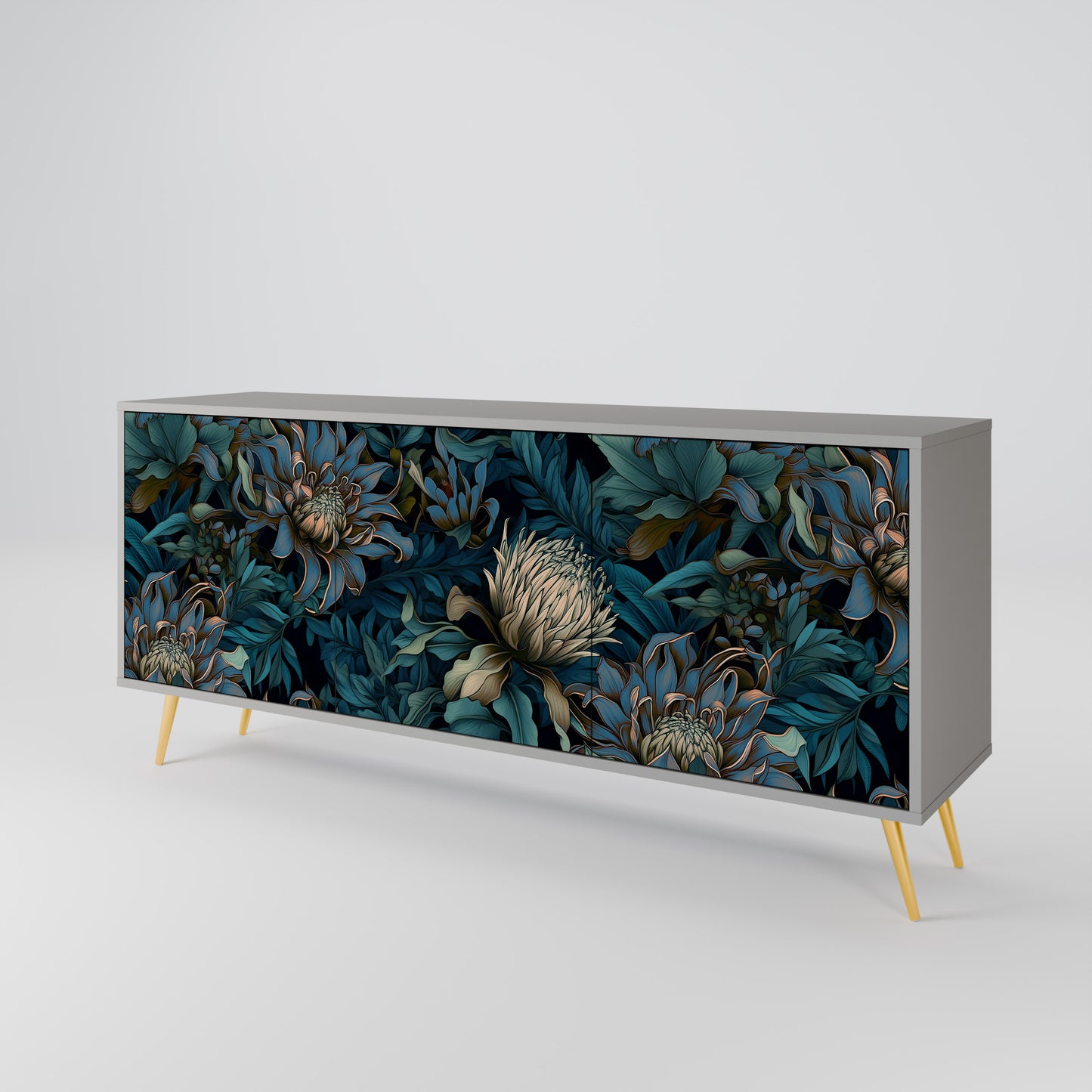 TWILIGHT BLOOM 3-türiges Sideboard