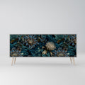 TWILIGHT BLOOM Sideboard mit 3 Türen in Grau