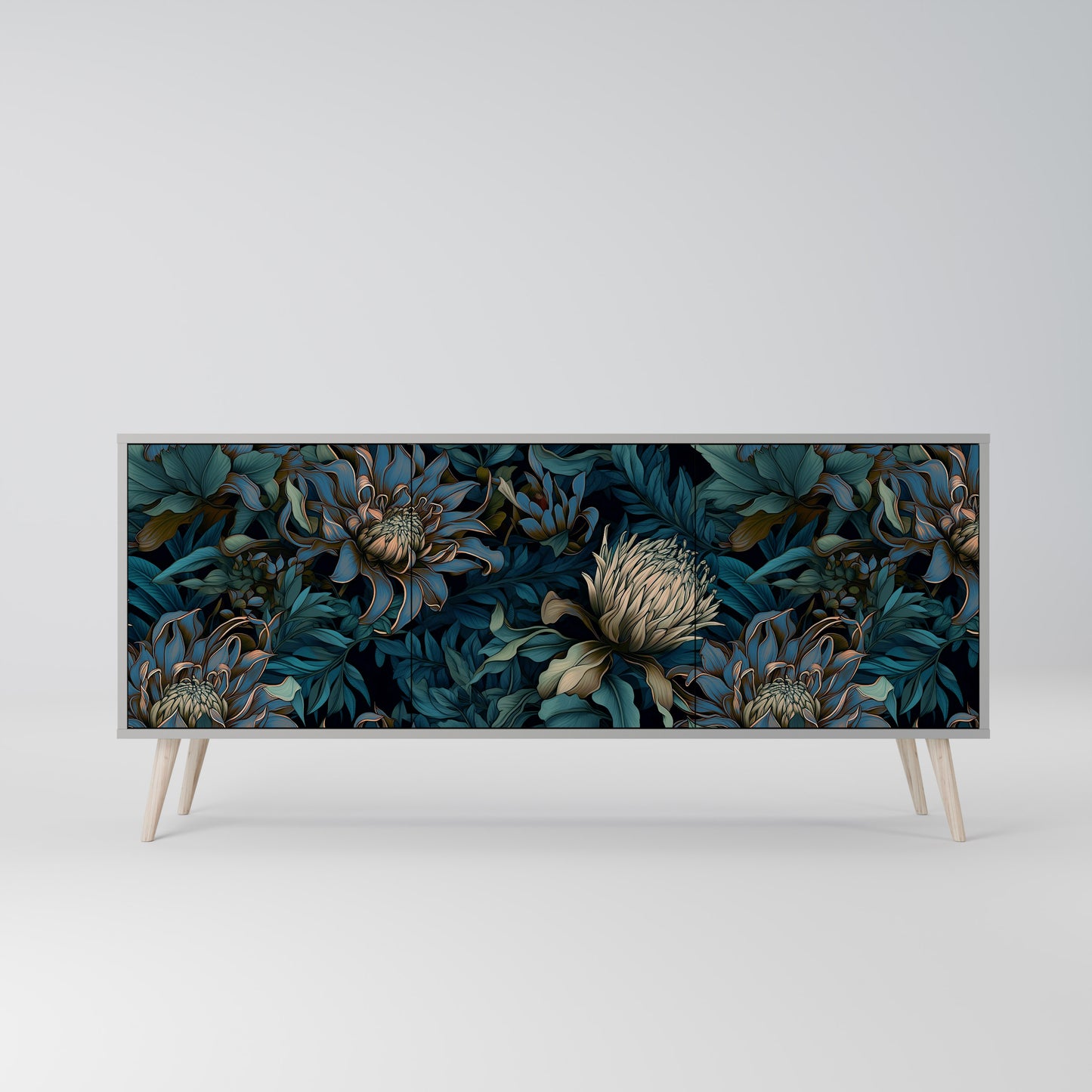 TWILIGHT BLOOM 3-türiges Sideboard