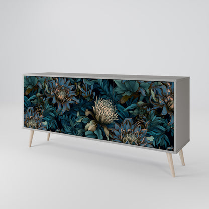 TWILIGHT BLOOM 3-türiges Sideboard