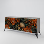 DAWN BLOOM Sideboard mit 3 Türen in Grau