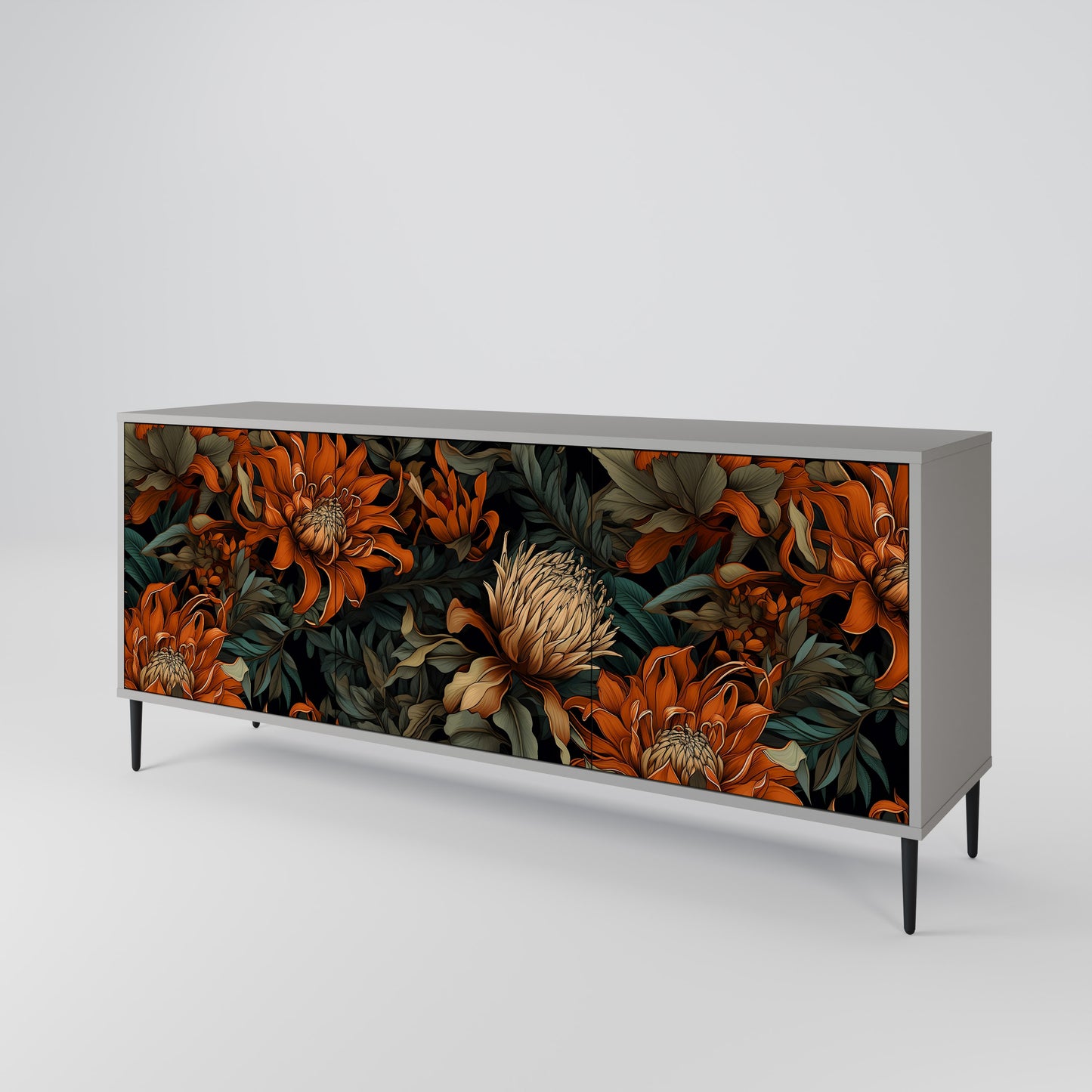 DAWN BLOOM 3-türiges Sideboard