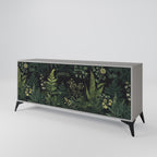 FERN FLOWERS Sideboard mit 3 Türen in Grau