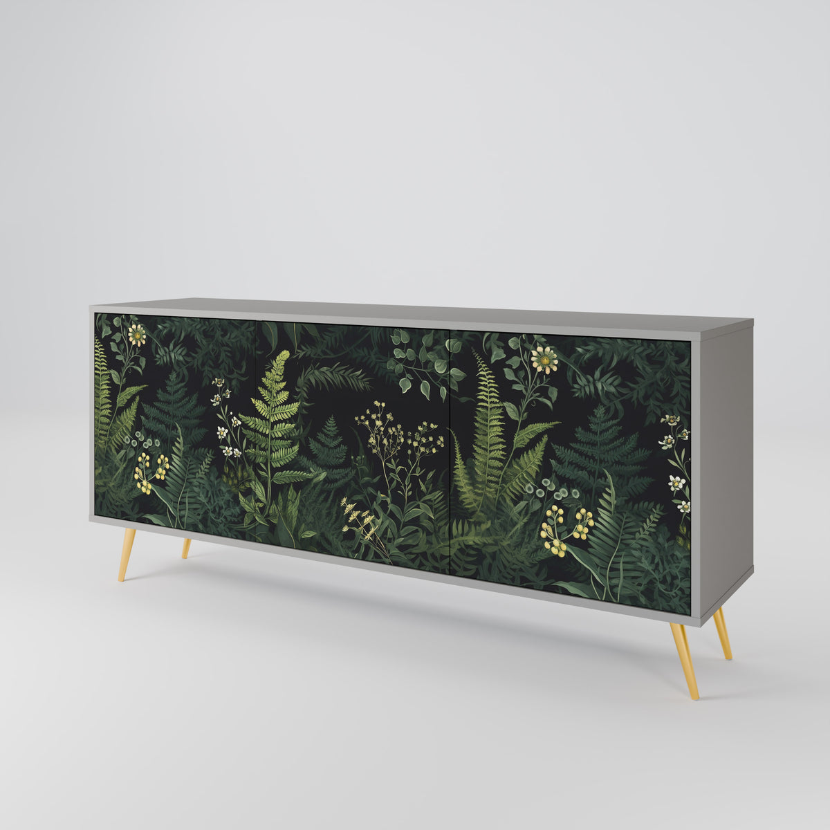 FERN FLOWERS 3-türiges Sideboard