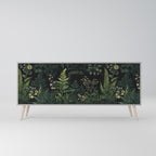 FERN FLOWERS Sideboard mit 3 Türen in Grau