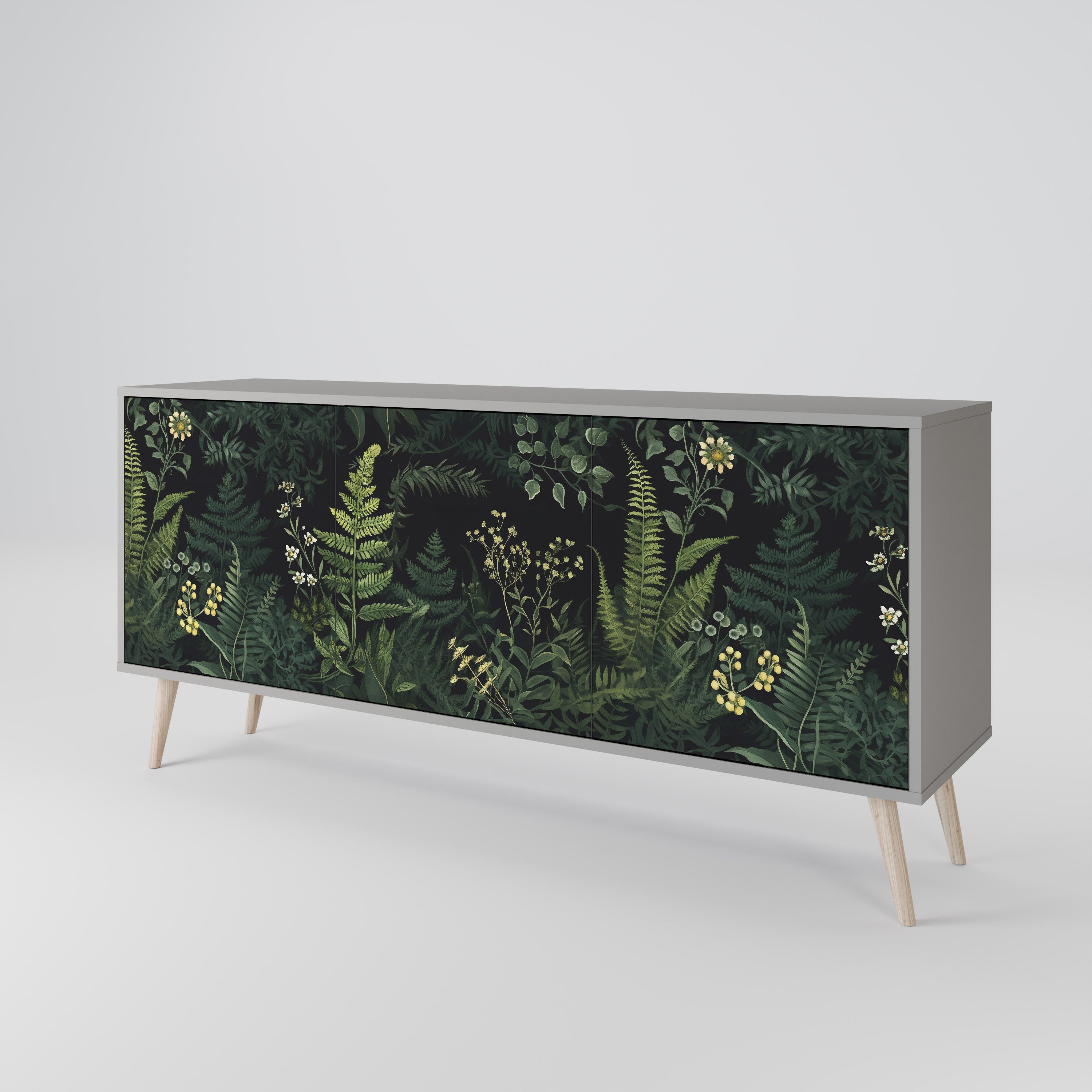 FERN FLOWERS 3-Door Sideboard