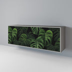 INFINITE MONSTERA Sideboard mit 3 Türen in Grau