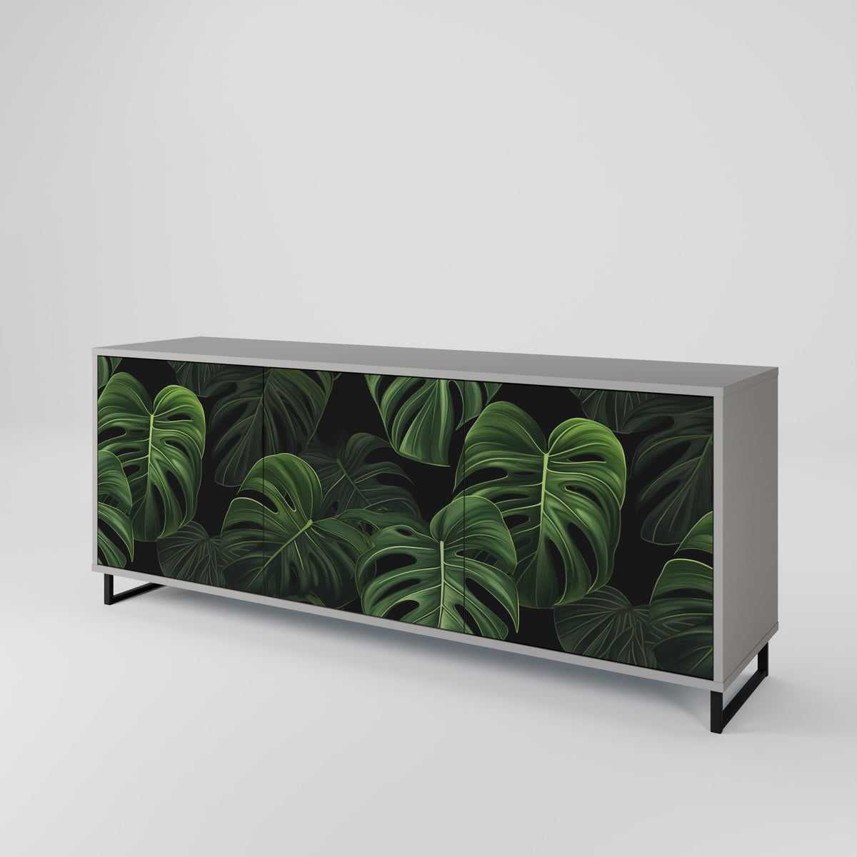 INFINITE MONSTERA 3-türiges Sideboard