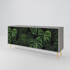 INFINITE MONSTERA Sideboard mit 3 Türen in Grau