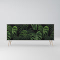 INFINITE MONSTERA Sideboard mit 3 Türen in Grau