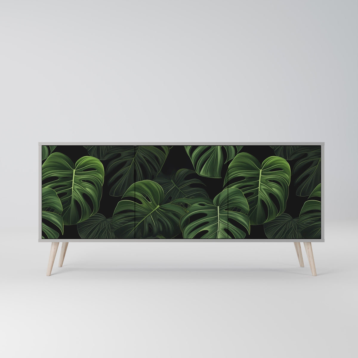 INFINITE MONSTERA 3-türiges Sideboard