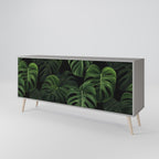 INFINITE MONSTERA Sideboard mit 3 Türen in Grau