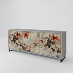 PETAL HARMONY Sideboard mit 3 Türen in Grau