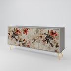 PETAL HARMONY Sideboard mit 3 Türen in Grau