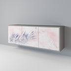 TIMELESS FLOAT Sideboard mit 3 Türen in Grau