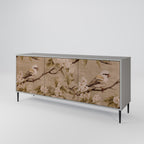 PETAL DISTINGUISH Sideboard mit 3 Türen in Grau