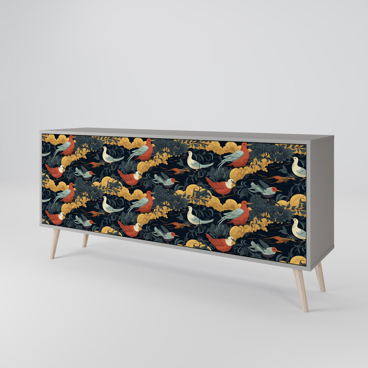 FOWLY DAZE 3-türiges Sideboard