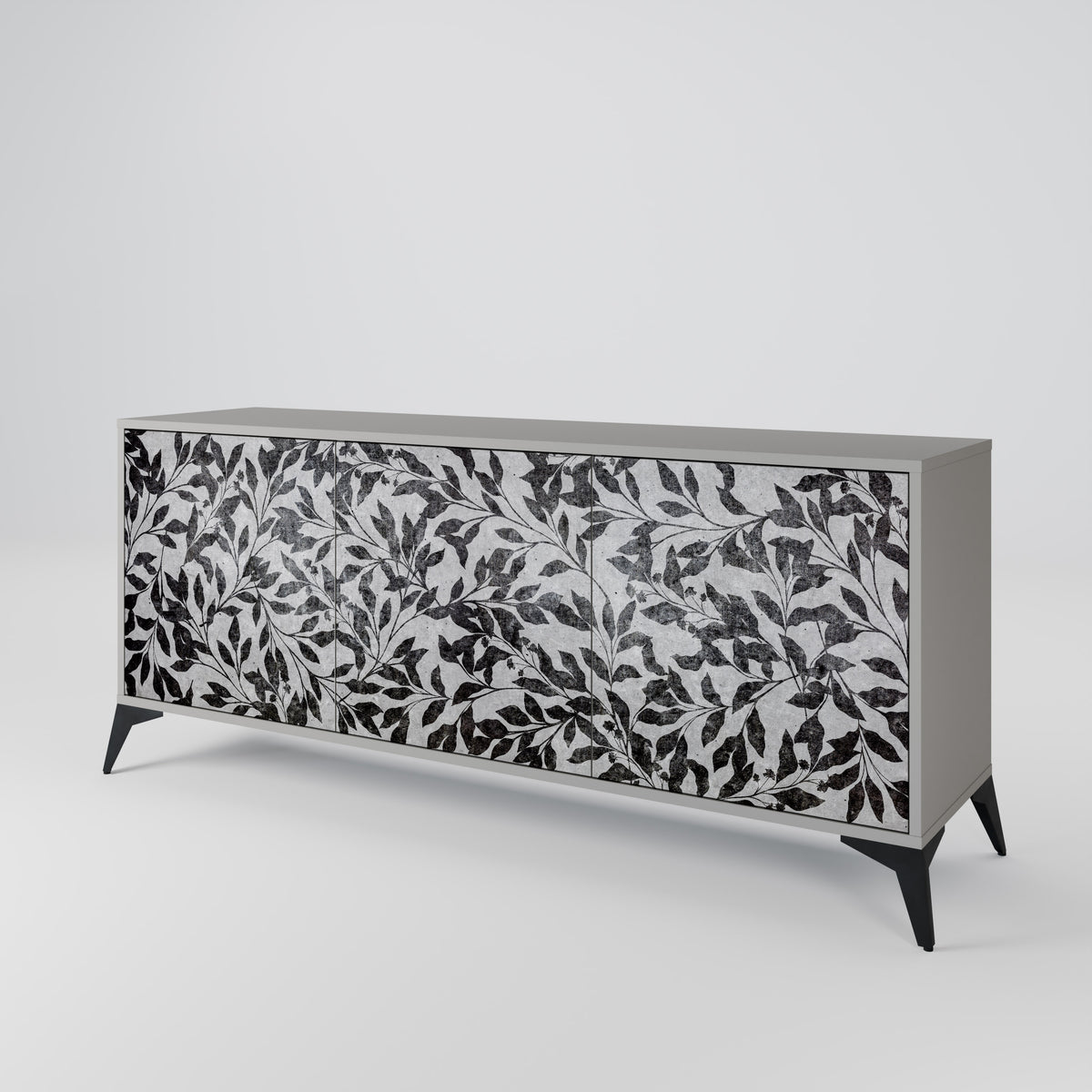 CHARCOAL SPROUT 3-türiges Sideboard