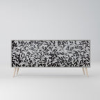 CHARCOAL SPROUT Sideboard mit 3 Türen in Grau