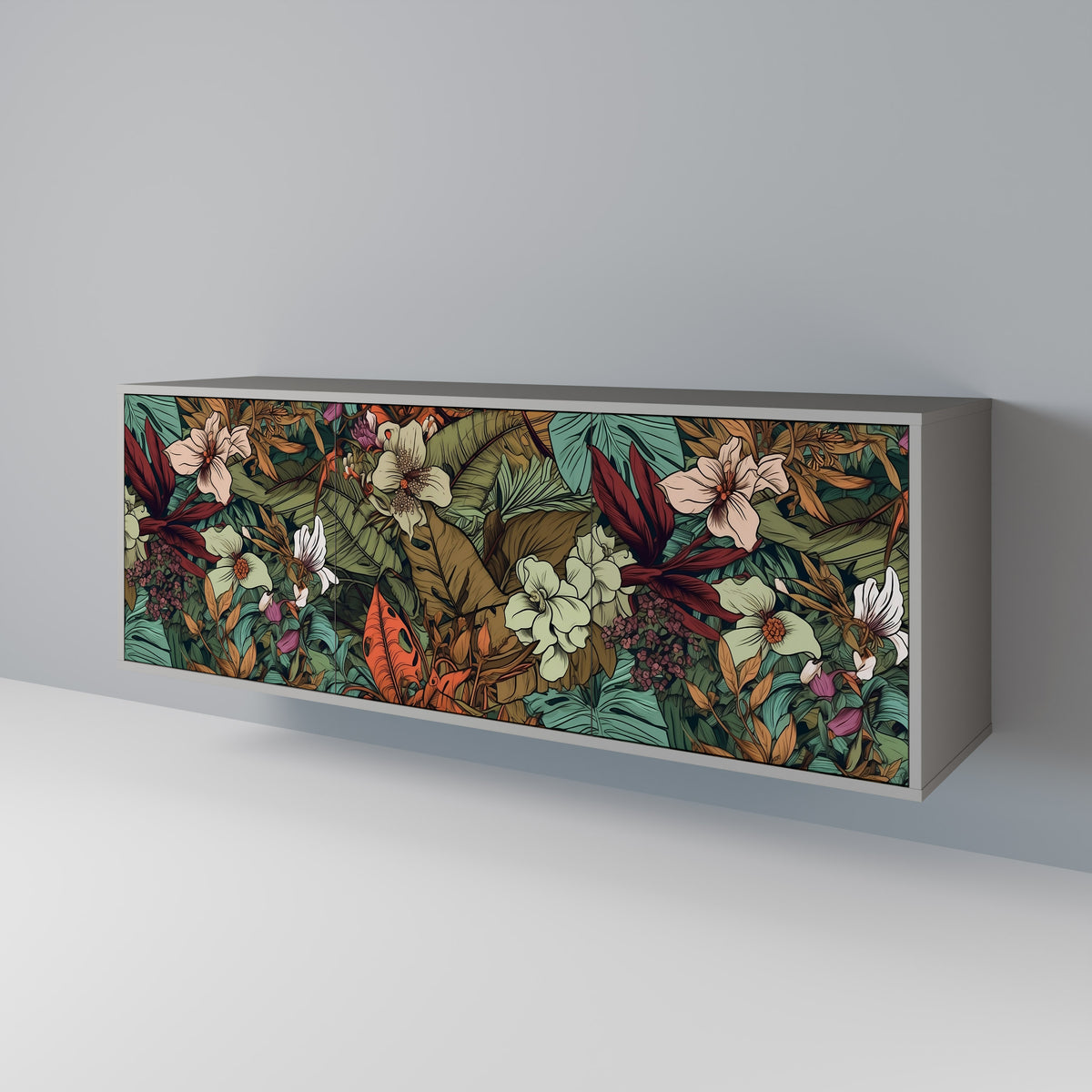 BOTANICAL EMERGENCE 3-türiges Sideboard