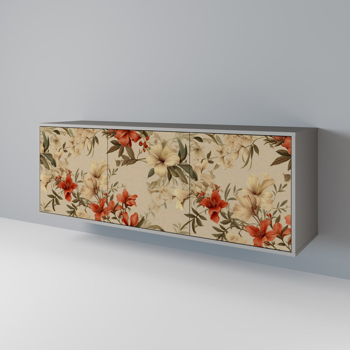 BLOOMING HARMONY 3-türiges Sideboard
