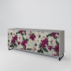 FLOWERET DREAM Sideboard mit 3 Türen in Grau