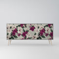 FLOWERET DREAM Sideboard mit 3 Türen in Grau