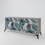POPINJAY LOOK 3-Door Sideboard in Grey Finish