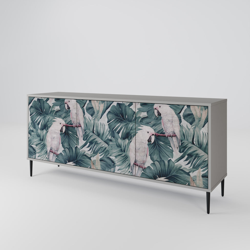 POPINJAY LOOK 3-türiges Sideboard in grauem Finish