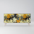 SUNKISSED LILY Sideboard mit 3 Türen in Grau