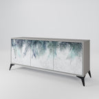 PALM VEIL Sideboard mit 3 Türen in Grau