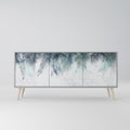 PALM VEIL Sideboard mit 3 Türen in Grau