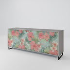 HAWAIIAN SPIRIT Sideboard mit 3 Türen in Grau